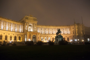 Fototapeta na wymiar Hofburg Palace, Vienna