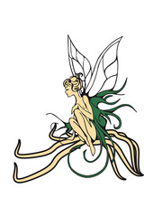 Fee romantik Flügel