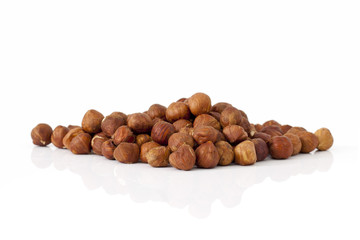 Dried hazelnuts