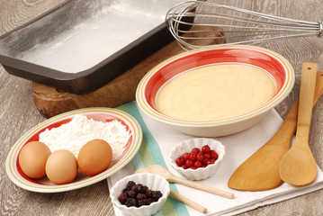 INGREDIENTS FOR CAKE YOU BERRIES