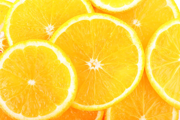 Oranges close-up background