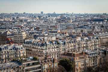 View over the rooftops of Paris