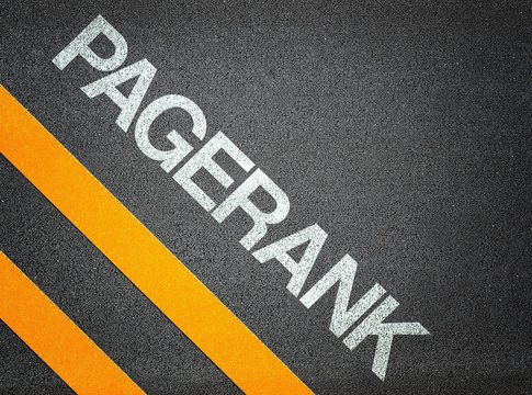 Pagerank Text Writing Road Asphalt