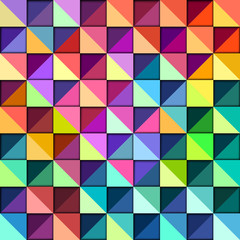 Fototapeta premium Colorful Geometric Pattern