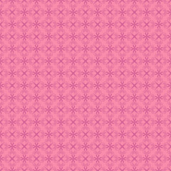 Vector pattern with vintage and decorative elements on pink