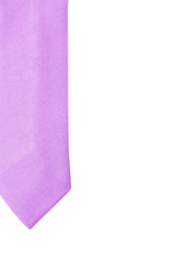plain purple business neck tie