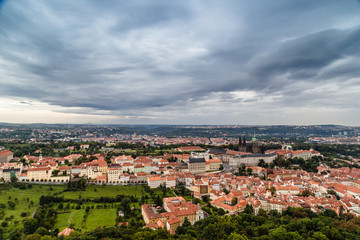 Fototapeta na wymiar Red Roofs of Prague