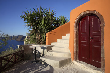 Fototapeta premium Typical Architecture on Santorini island