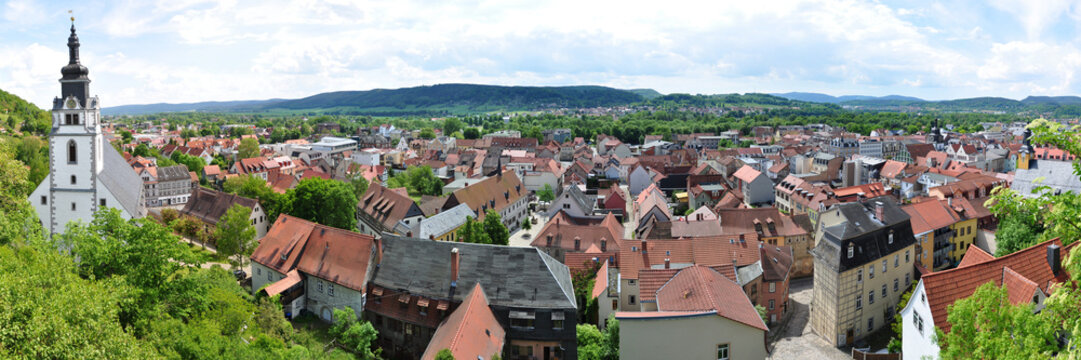 Panoramafoto Rudolstadt