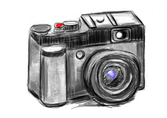 hand draw camera