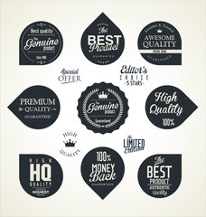 Premium Quality retro Labels