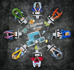 Responsive Design Internet Online Technology Computer Concep