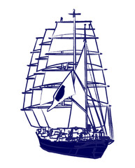 帆船