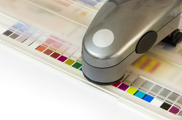 Print Spectrophotometer on Chart color control measurement