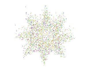Confetti - ster vorm © emieldelange