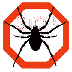 dangerous insect road signs