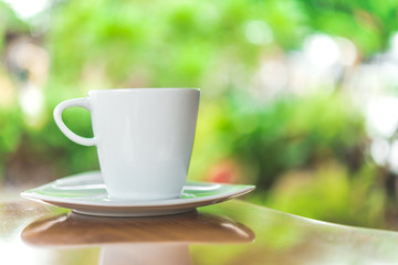 Latte coffee cup