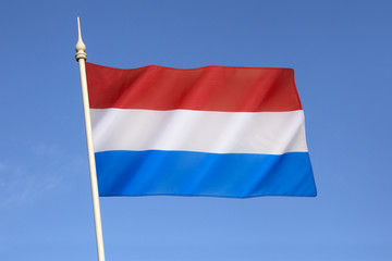 Fototapeta na wymiar Flag of Grand Duchy of Luxembourg