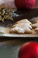 christmas cookies composition