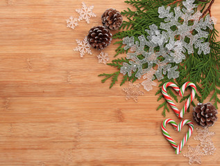 Christmas concept. Copy space, use your own text.