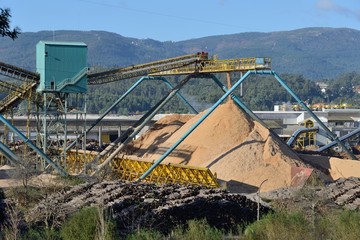 industrial factory exterior