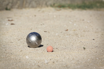 1 boule de p&eacute;tanque