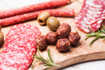 Salami antipasto