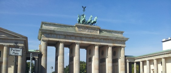 Panoramabild vom Brandenburger Tor © hpp3z