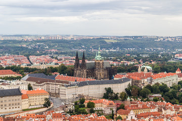 Fototapeta premium Red Roofs of Prague
