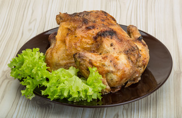 Roasted chicken