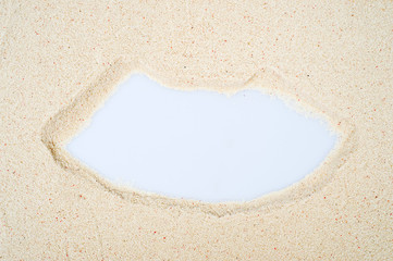 beach frame