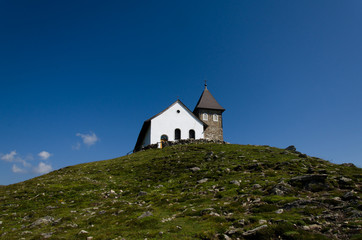 Church on top of a mountain