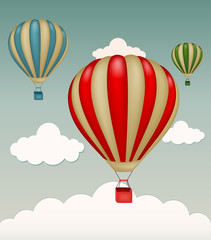 Obraz premium Hot air balloon