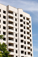 High-rise building under construction