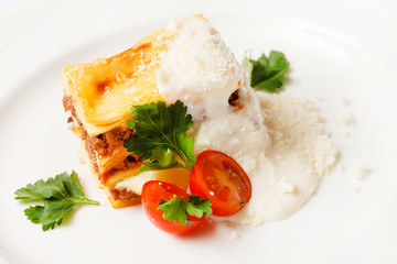 traditional lasagna