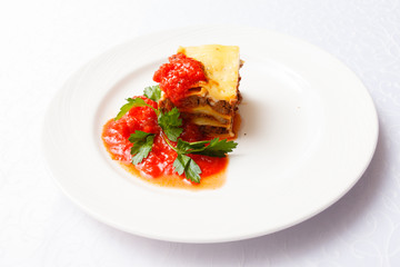 Italian lasagna