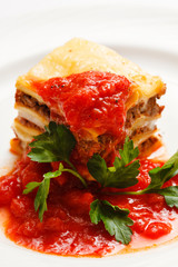 Italian lasagna