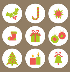 Christmas icons