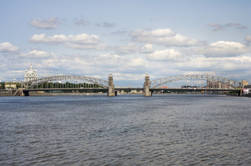 Fototapeta premium Peter the Great Bridge
