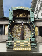 Horloge, Vienne, Autriche