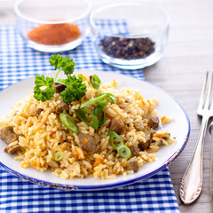 Pilaw mit Lammfleisch