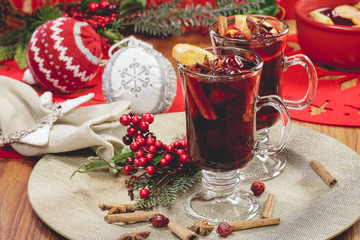 Christmas mulled wine