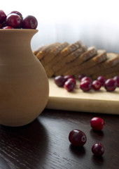 Bread with cranberries