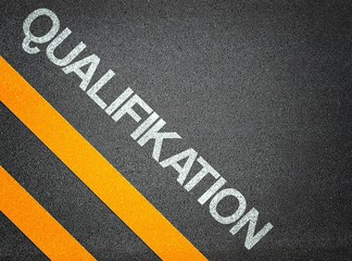 German Qualification Qualifikation Text Writing Road Asphalt