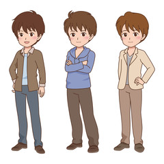 男性　バリエーション