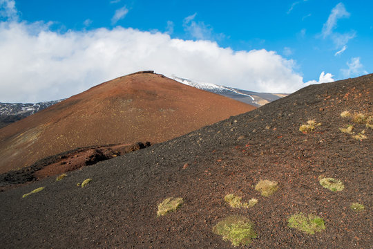 Etna crater