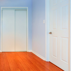 Empty Bedroom in a New Apartment