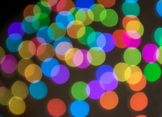 Beautiful colorful background with bokeh. 