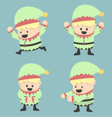 Christmas Elves and different poses