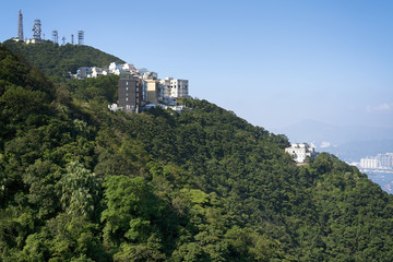 Executive Apartments at Victoria Peak in Hong Kong.